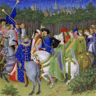 Limbourg Brothers' Très Riches Heures du Duc de Berry: Bir Ortaçağ Şaheserinin Görkemli Tasviri!